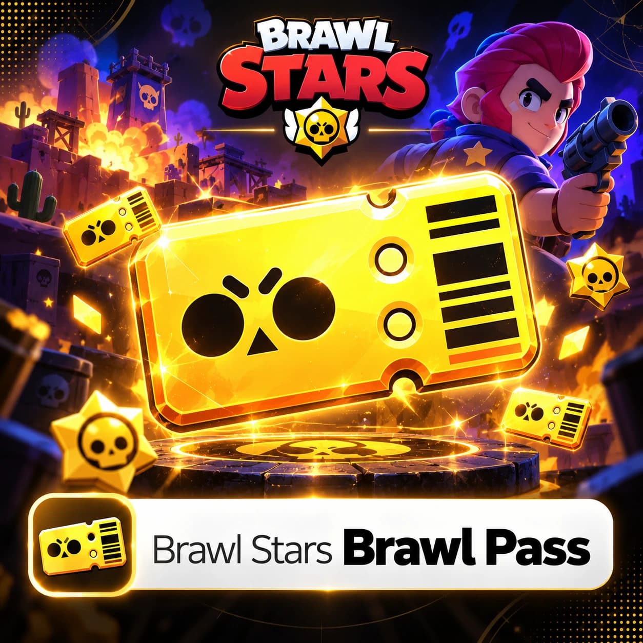 براول پس براول استارز (Brawl Stars Brawl Pass)