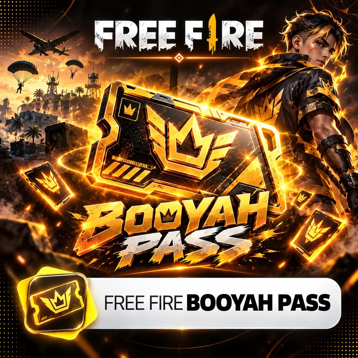 بویاه پس فری فایر (Free Fire Booyah Pass)