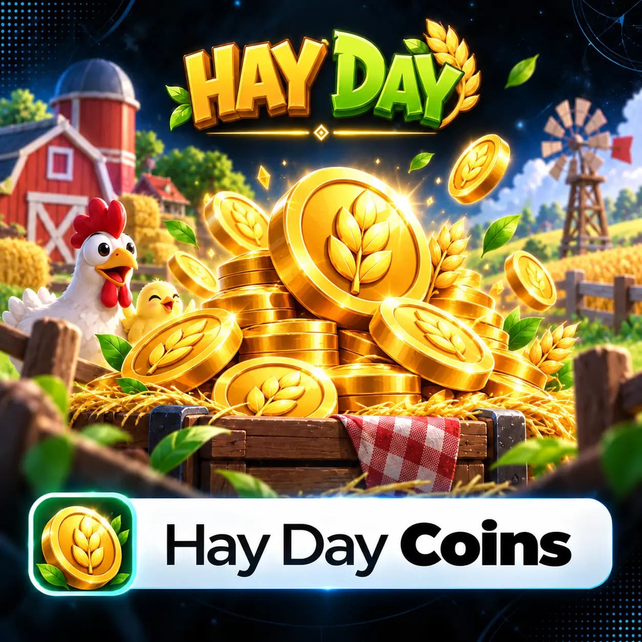 کوین هی دی (Hay Day Coins)