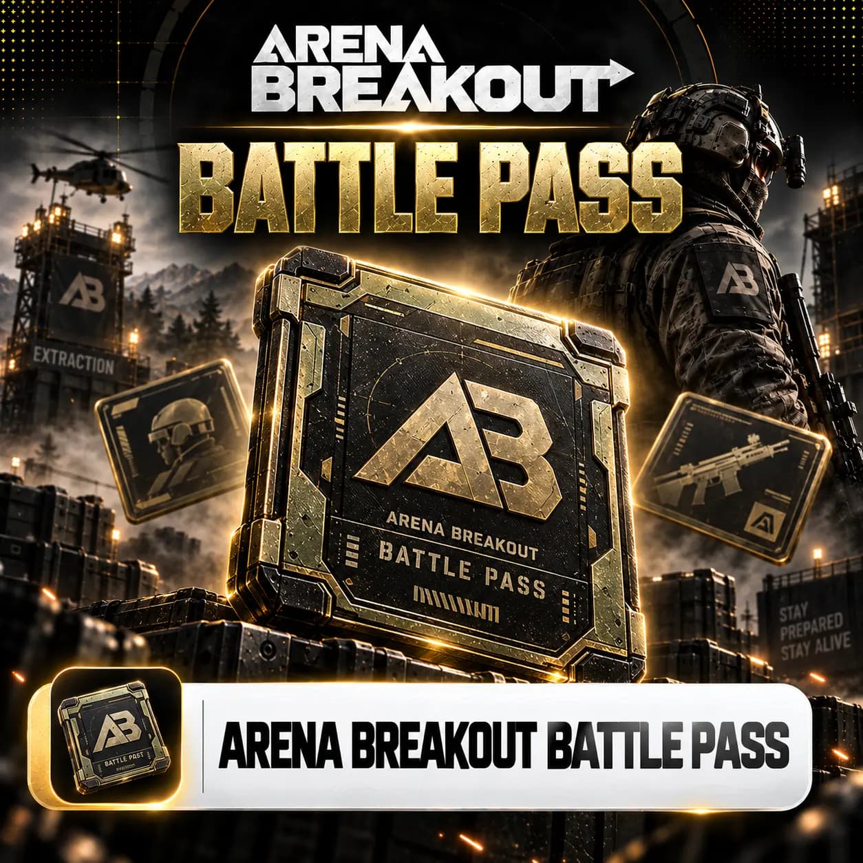 بتل پس آرنا بریک اوت (Arena Breakout Battle Pass)