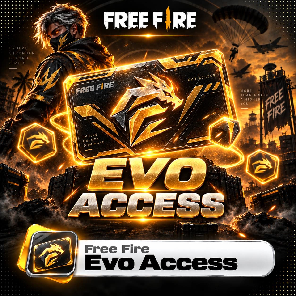 اشتراک Evo Access فری فایر (Free Fire Evo Access)