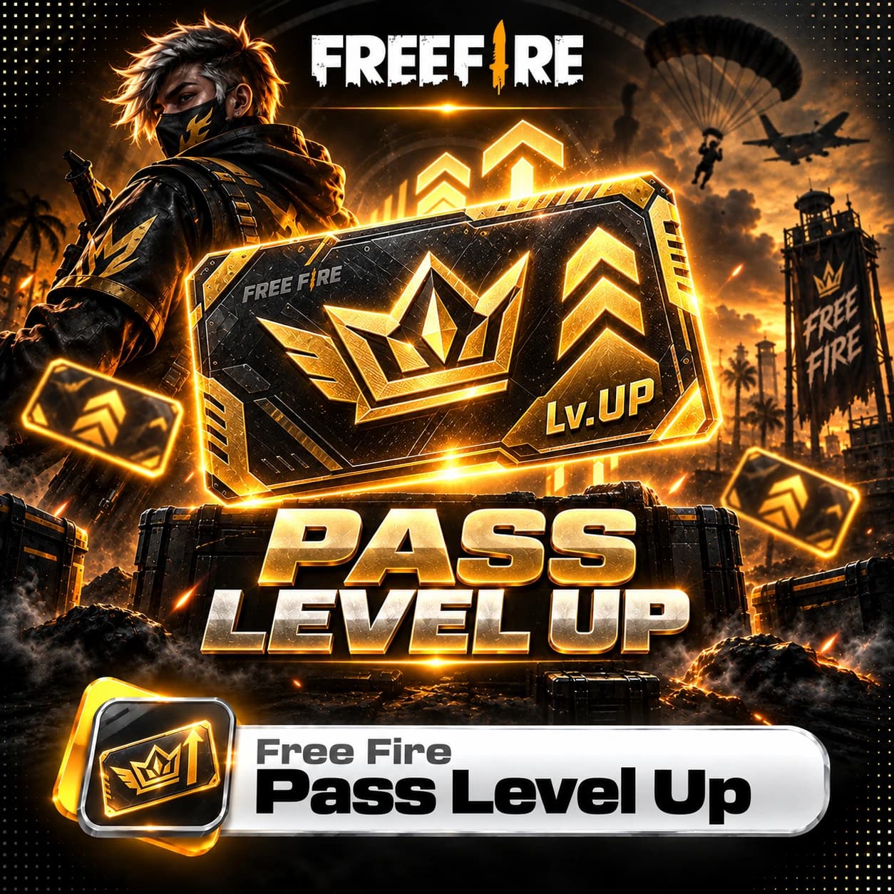 پکیج لول آپ فری فایر (Free Fire Level Up Package)