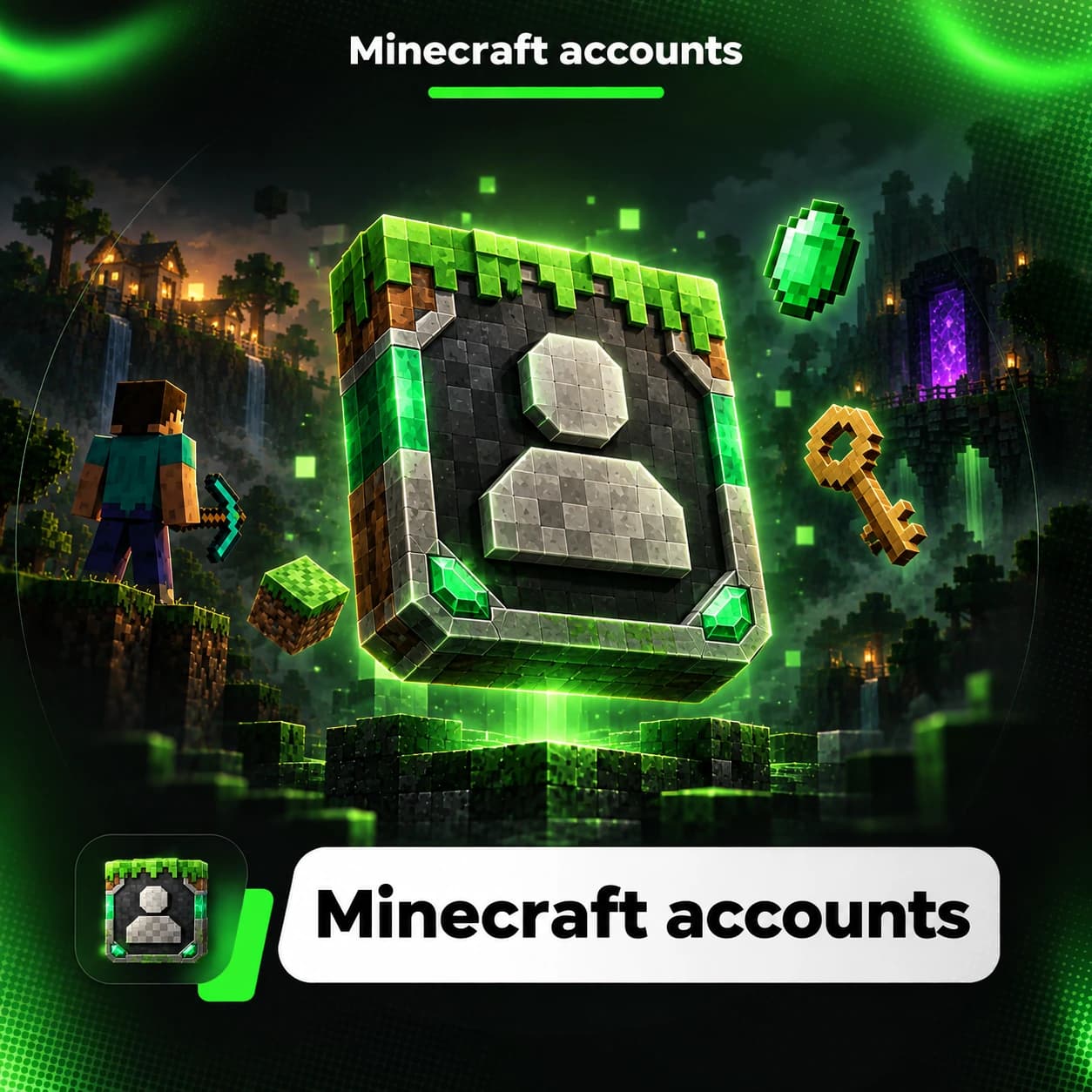 اکانت فول اکسس ماینکرافت (Full access Minecraft accounts)