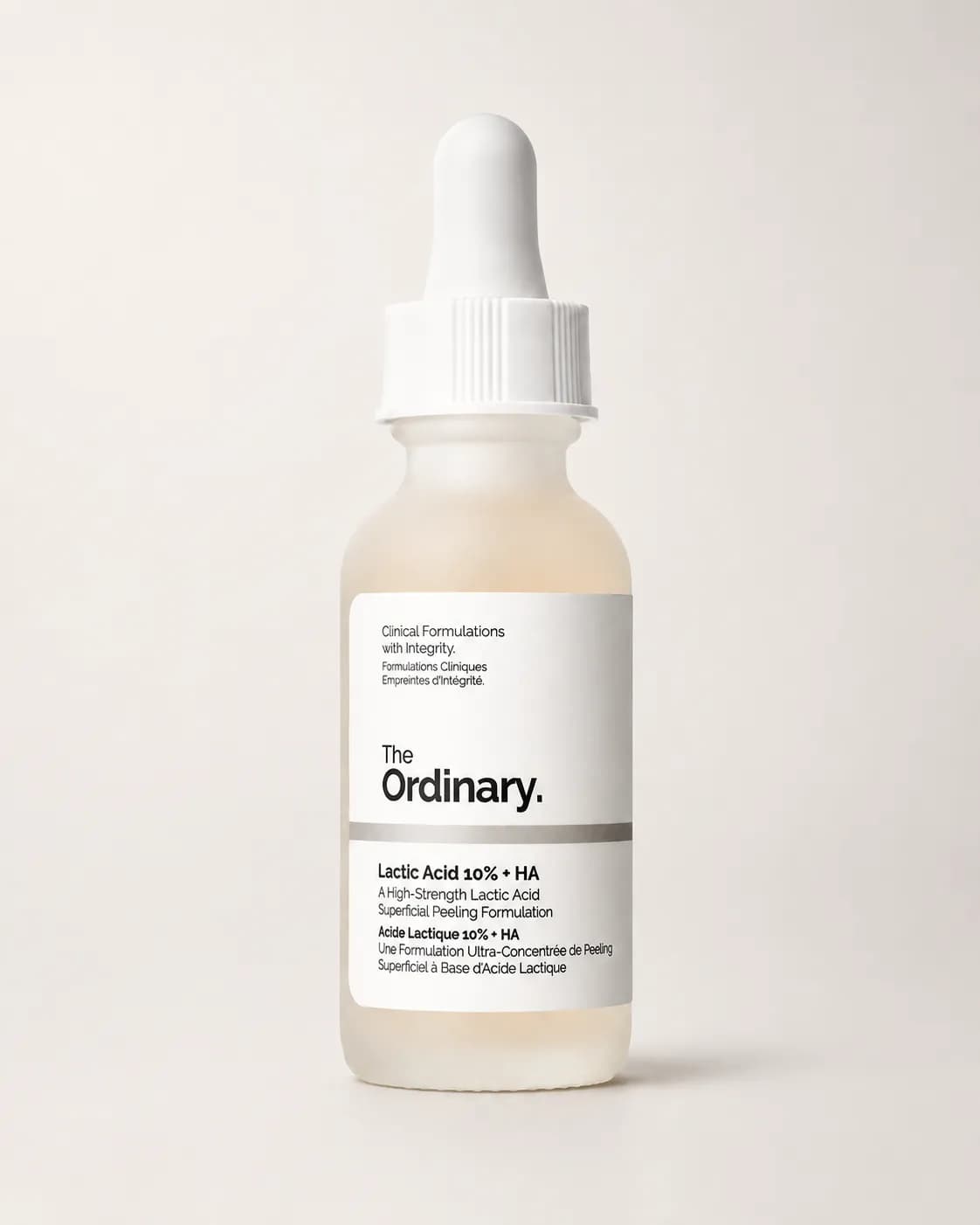 سرم لایه‌بردار لاکتیک اسید ۱۰٪ و هیالورونیک اسید اوردینری ۳۰ میل | The Ordinary Lactic Acid 10% + HA - یاز شاپ