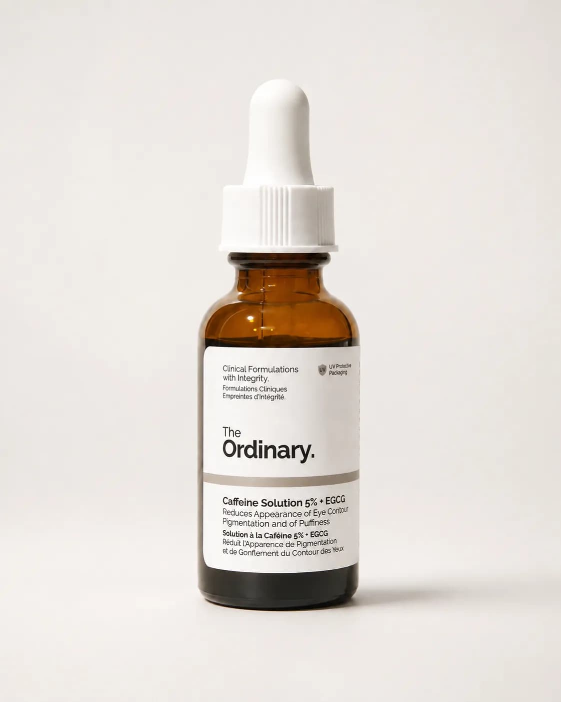 سرم دور چشم کافئین ۵٪ و EGCG اوردینری ضد پف و تیرگی ۳۰ میل | The Ordinary Caffeine Solution 5% + EGCG - یاز شاپ