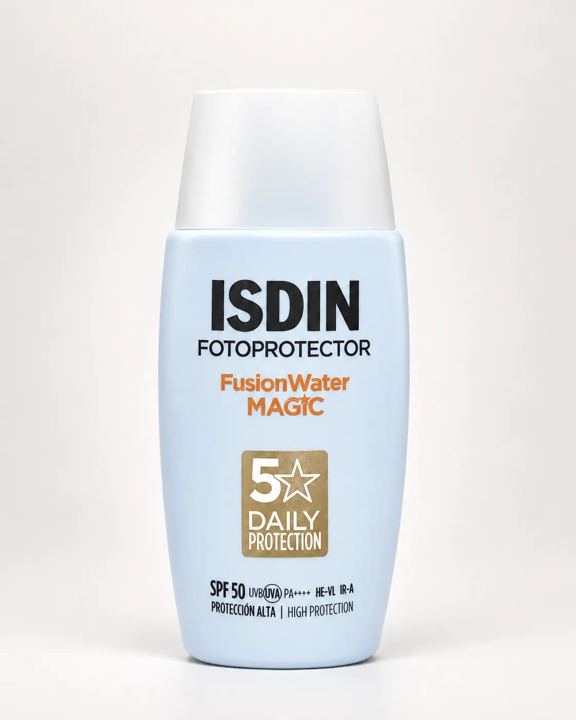 ضدآفتاب بی‌رنگ فیوژن واتر مجیک ایزدین SPF50 حجم ۵۰ میل | ISDIN Fusion Water MAGIC SPF 50 - یاز شاپ