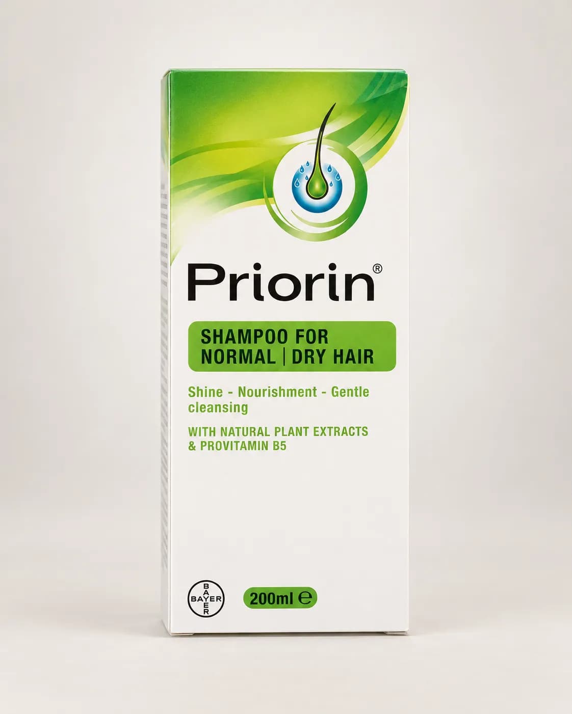 شامپو تقویتکننده پریورین مخصوص موهای معمولی و خشک ۲۰۰ میل | Priorin Shampoo Normal/Dry Hair - یاز شاپ — تصویر ۲