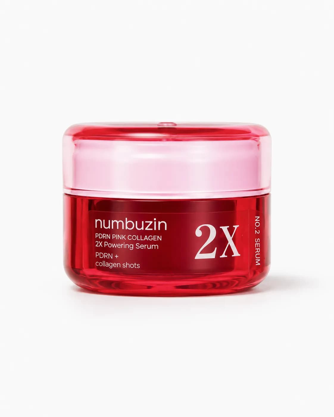 سرم پلامپینگ رز PDRN و کلاژن نامبوزین شماره ۲ مدل 2X حجم ۳۰ میل | Numbuzin No.2 Rose PDRN Collagen 2X Plumping Serum - یاز شاپ