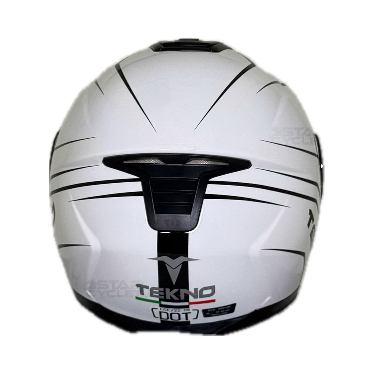 کلاه کاسکت TEKNO مدل T144 WHITE_M — تصویر ۴