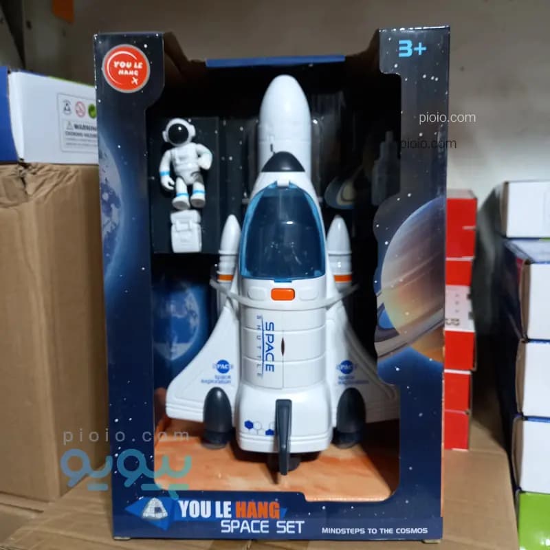 ست اسباب بازی شاتل فضایی و فضانورد برند YOU LE HANG مدل SPACE SET