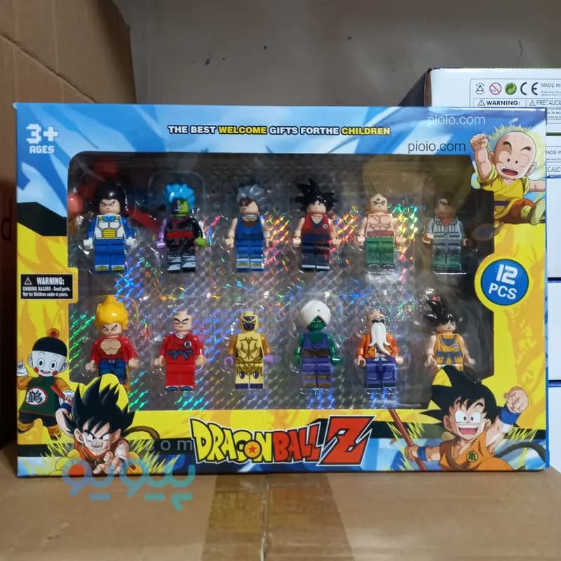 ست مینی فیگور لگو ۱۲ عددی طرح دراگون بال زد Dragon Ball Z