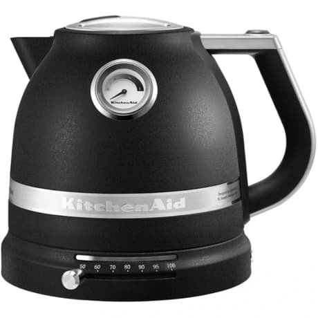 کتری برقی کیچن اید درجه دار مشکی مات (Cast Iron Black) مدل آرتیزان