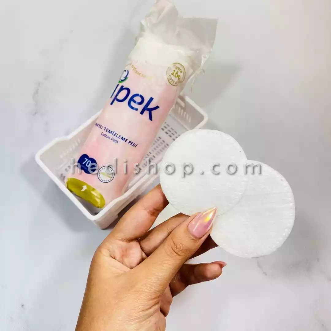 پد آرایش پاک کن ترکیه ای ایپک 70 عددی — تصویر ۲