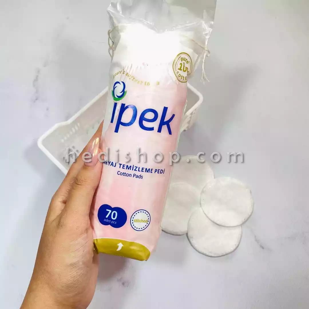 پد آرایش پاک کن ترکیه ای ایپک 70 عددی — تصویر ۳