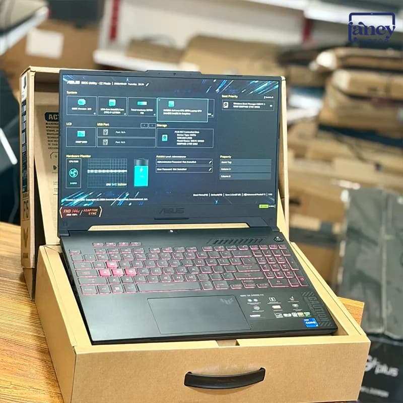 لپ تاپ اپن باکس 15.6 اینچی ایسوس TUF Gaming F15 FX507ZI Core i7-12700H 16GB DDR4 512GB SSD RTX 4070 8GB FHD IPS 144Hz — تصویر ۲