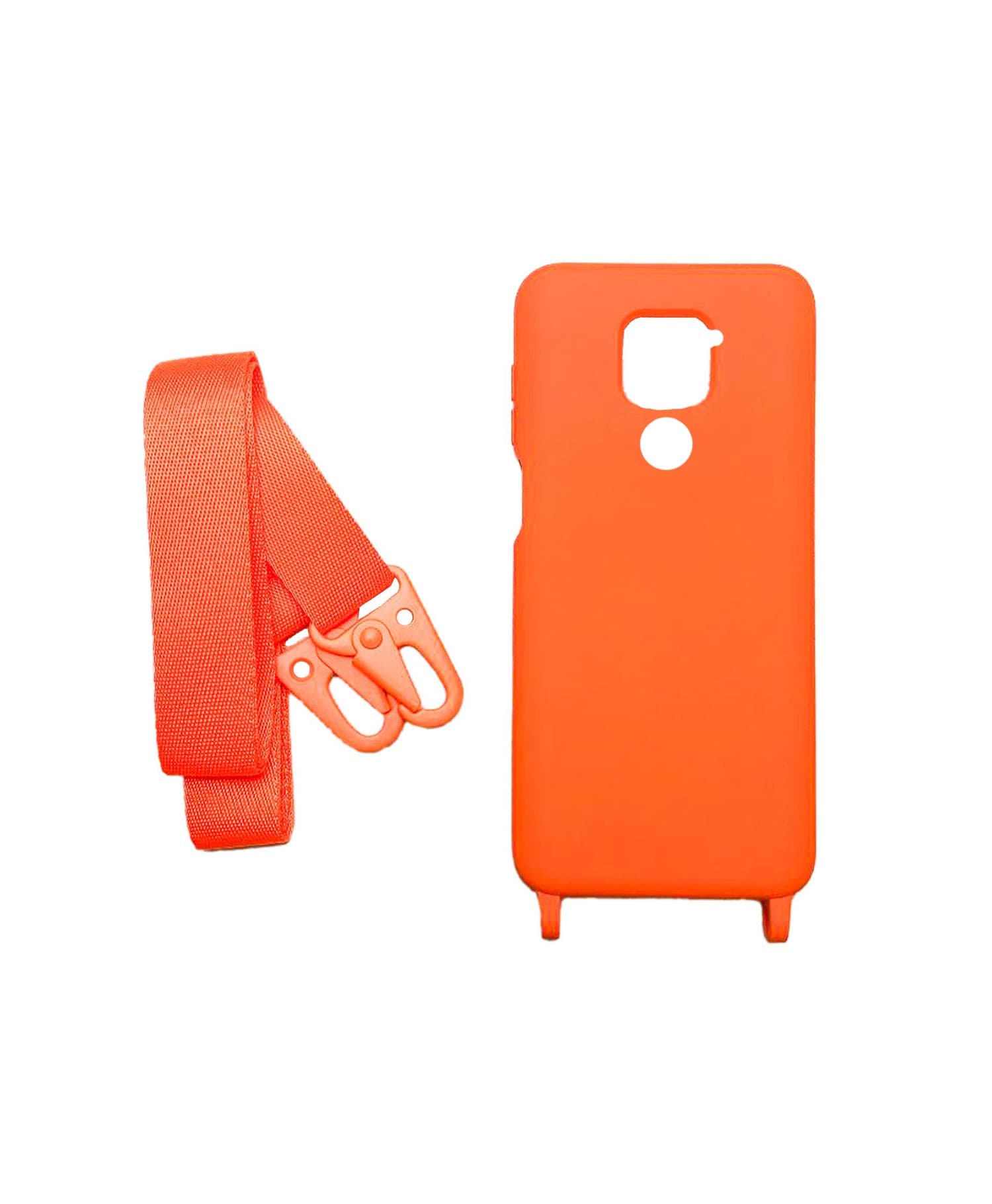 قاب سیلیکونی بند دار گوشی موبایل شیائومی Xiaomi Redmi Note 9