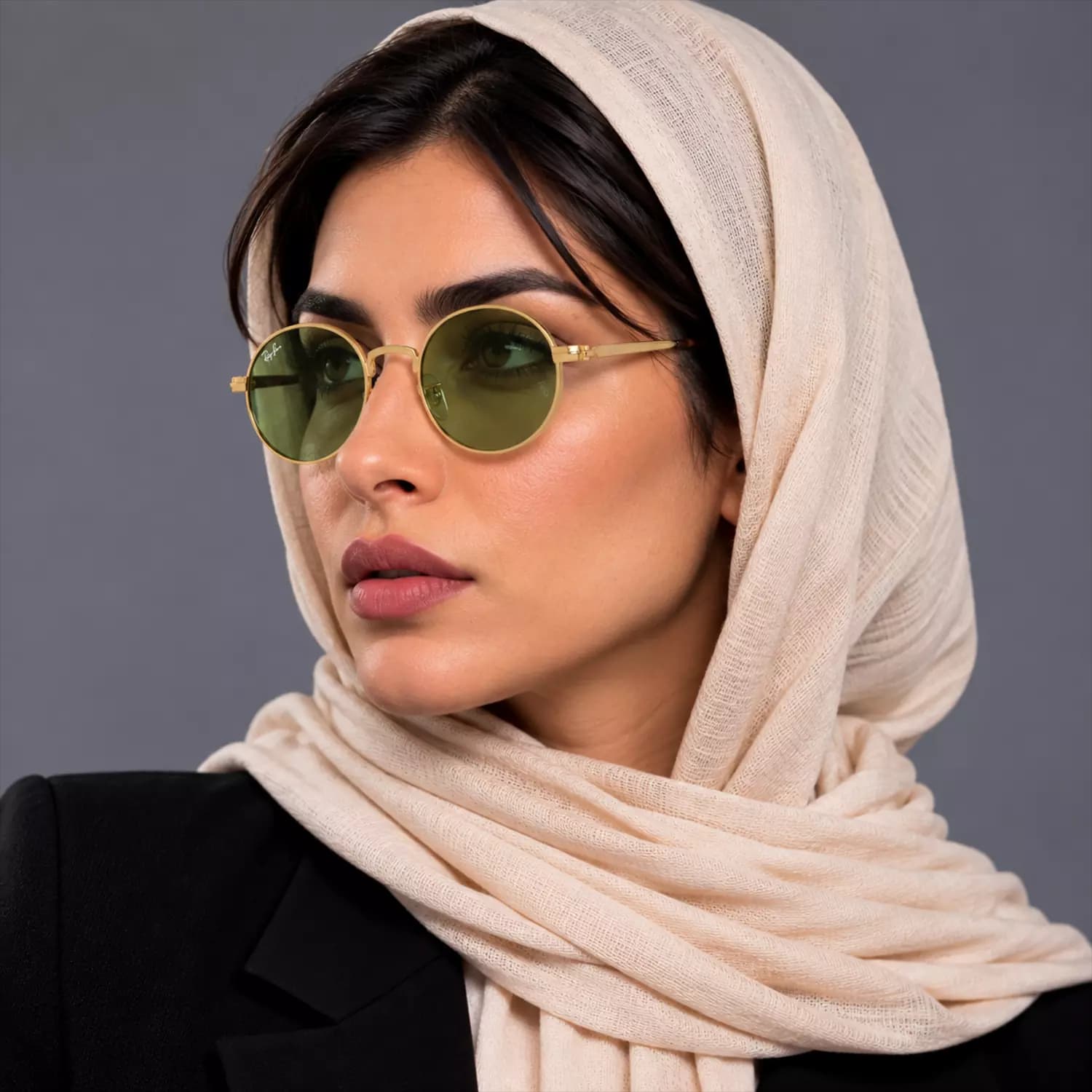 عینک آفتابی ری بن فلزی فریم گرد اورجینال کد RB3931 — تصویر ۳
