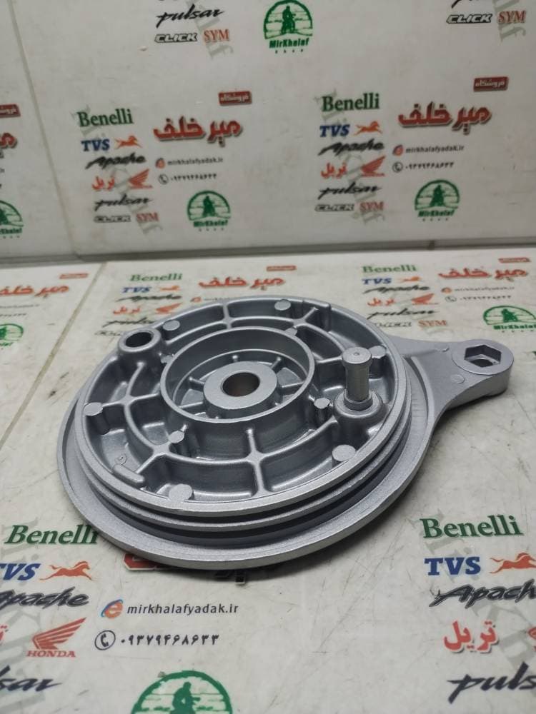 درب لنت عقب موتور پالس 180 200 220 ug4 (بدون هندل) و بوکسر باکسر 150 نقره ای شرکتی — تصویر ۲