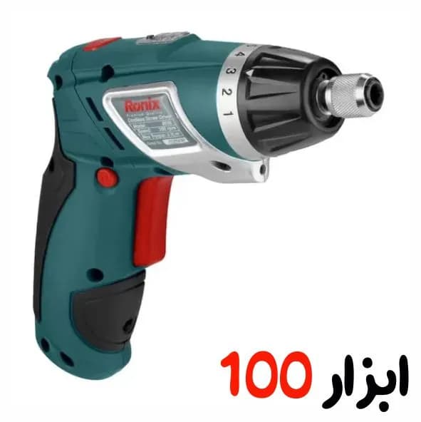 پیچ گوشتی شارژی رونیکس(Ronix) ۳.۶ ولت مدل 8536 — تصویر ۲