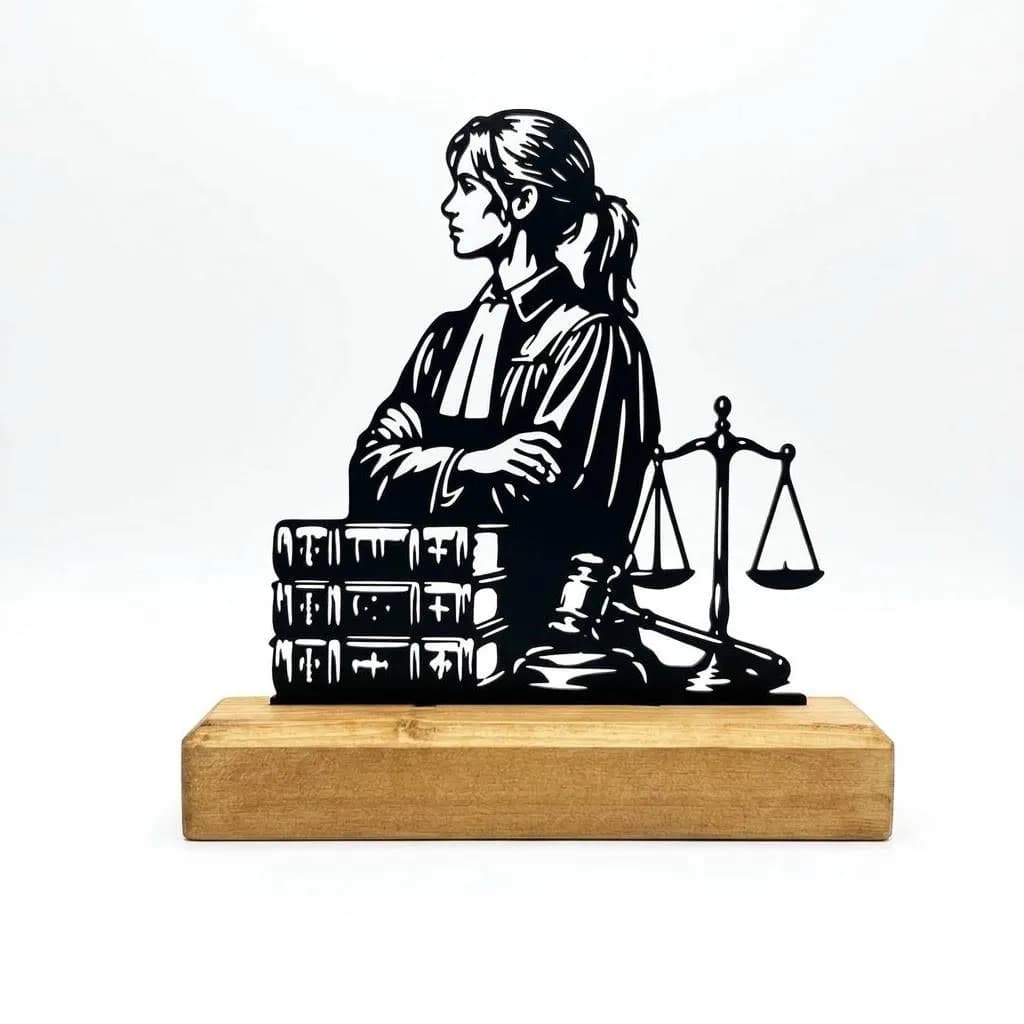 استند مشاغل مدل وکیل خانم