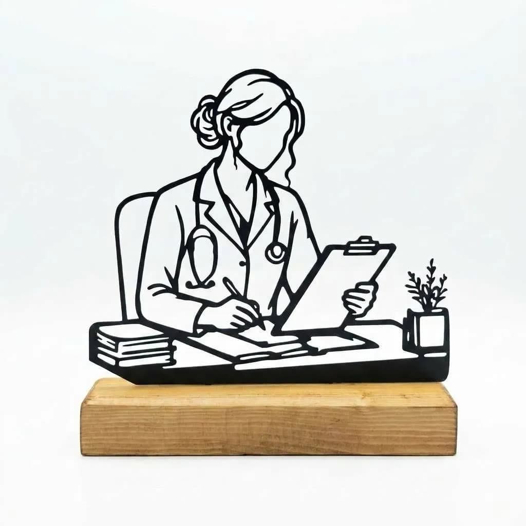 استند مشاغل مدل دکتر خانم