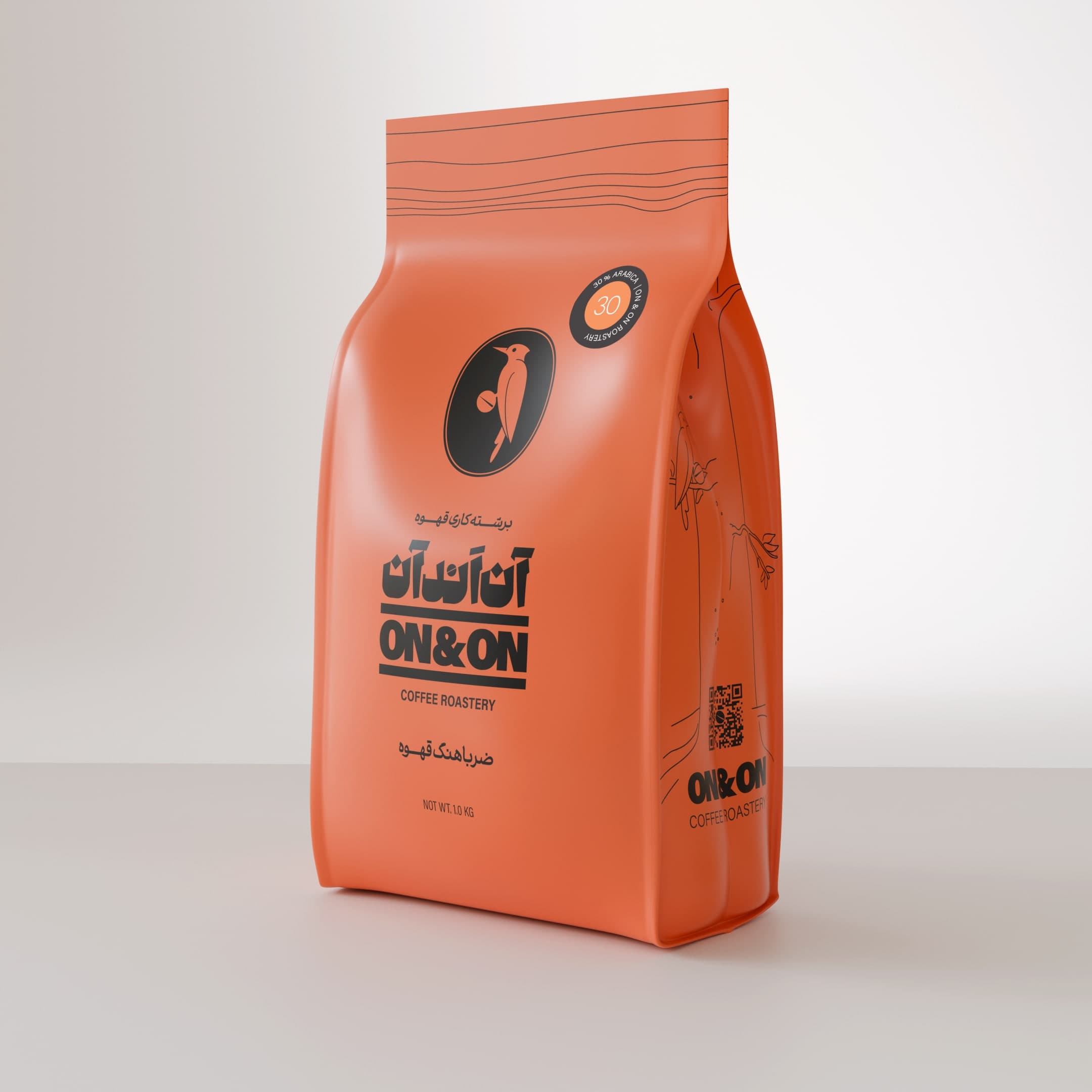 قهوه ترکیبی ۳۰٪ عربیکا و ۷۰٪ ربوستا