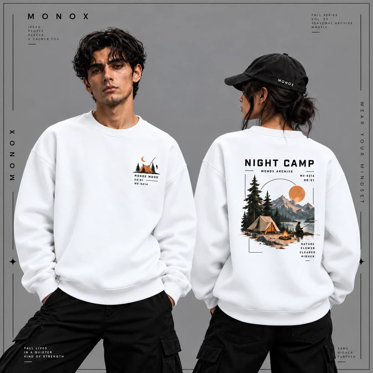 دورس NIGHT CAMP مدل کمپ شبانه | یونیسکس — تصویر ۲