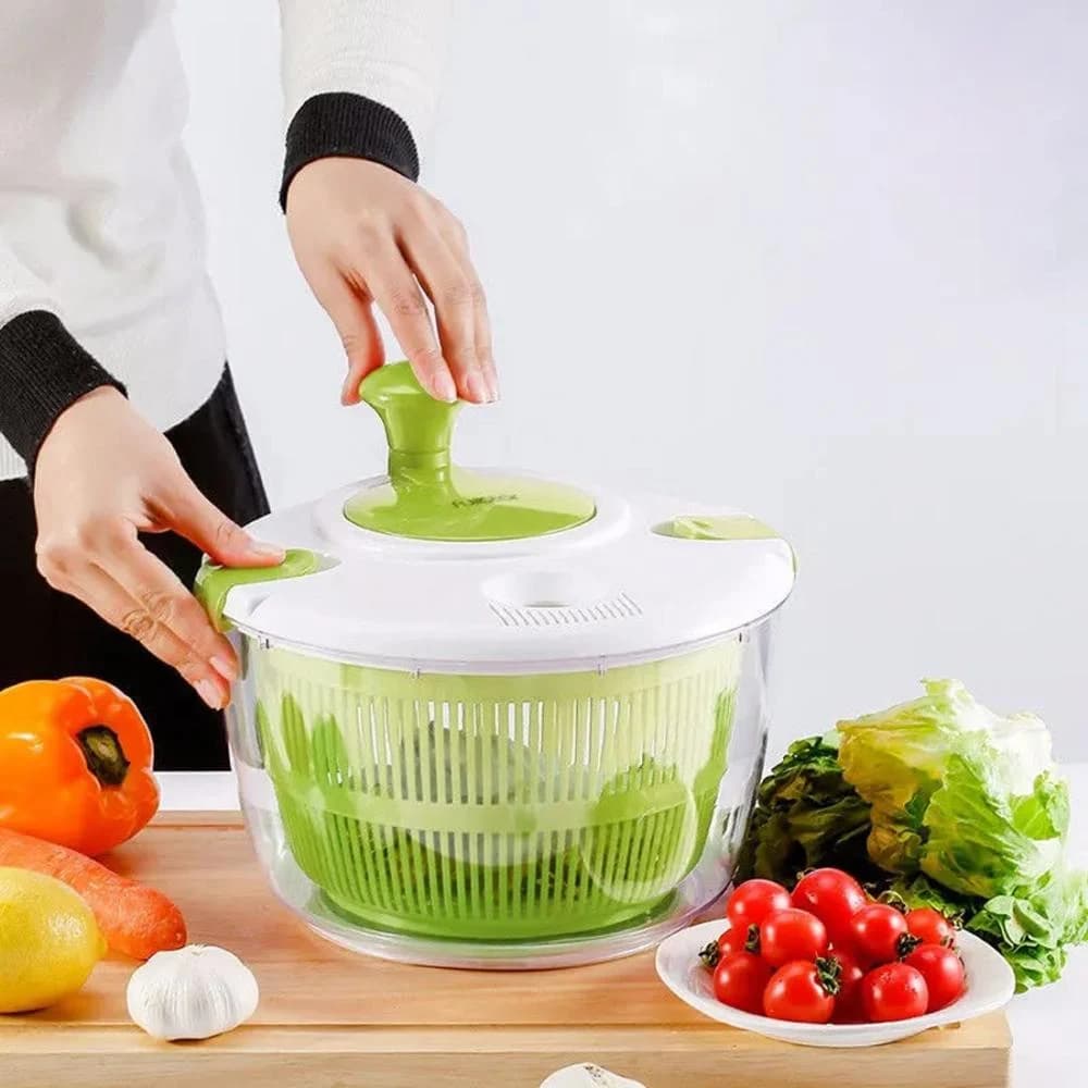 سبزی و میوه خشک کن چرخش ۳۶۰ درجه برای تهیه سالاد