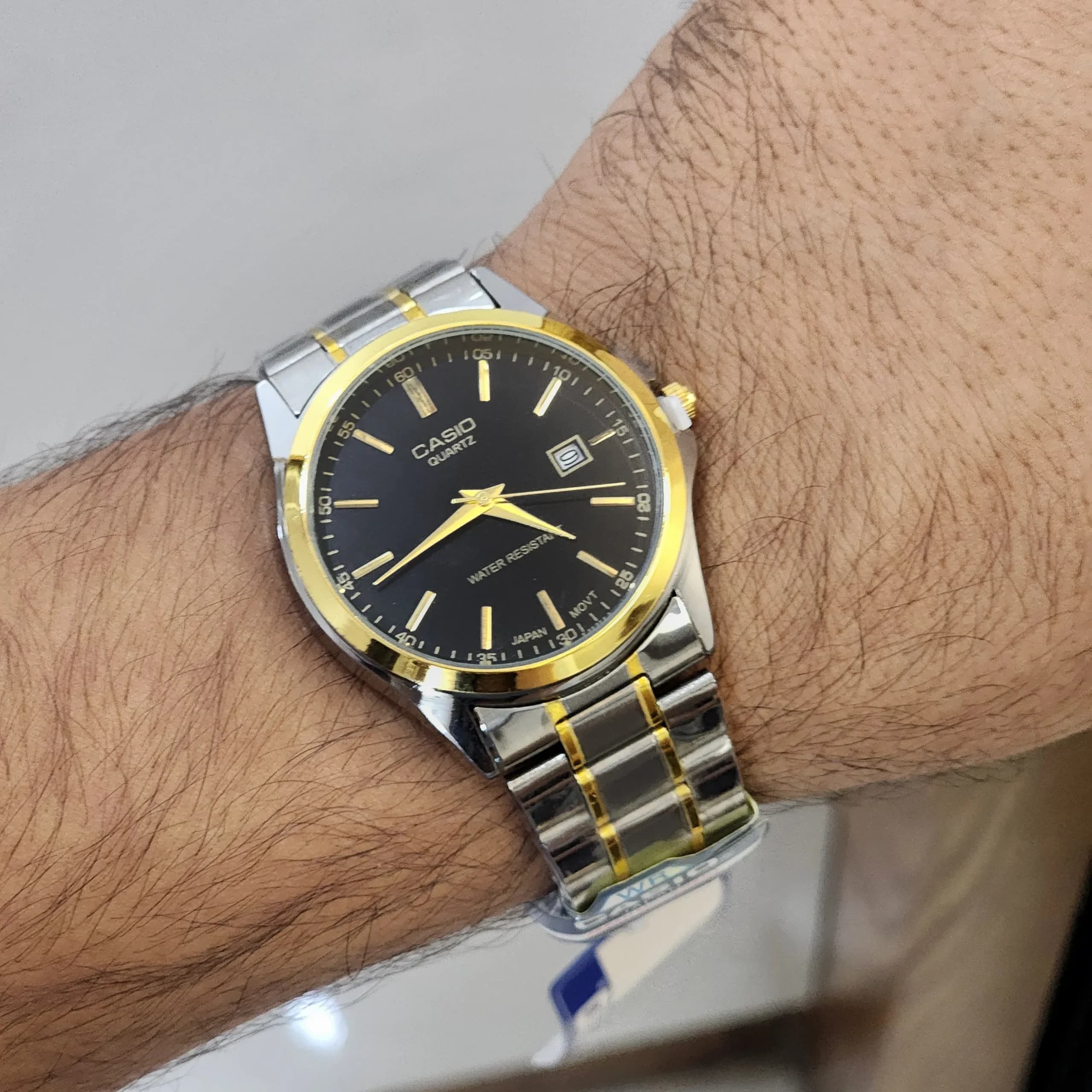 ساعت کاسیو (CASIO) مردانه صفحه مشکی — تصویر ۲