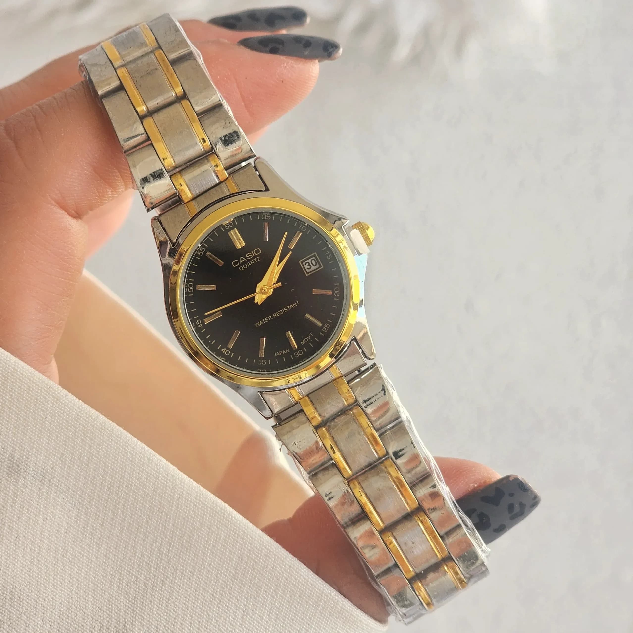 ساعت کاسیو (CASIO) زنانه صفحه مشکی
