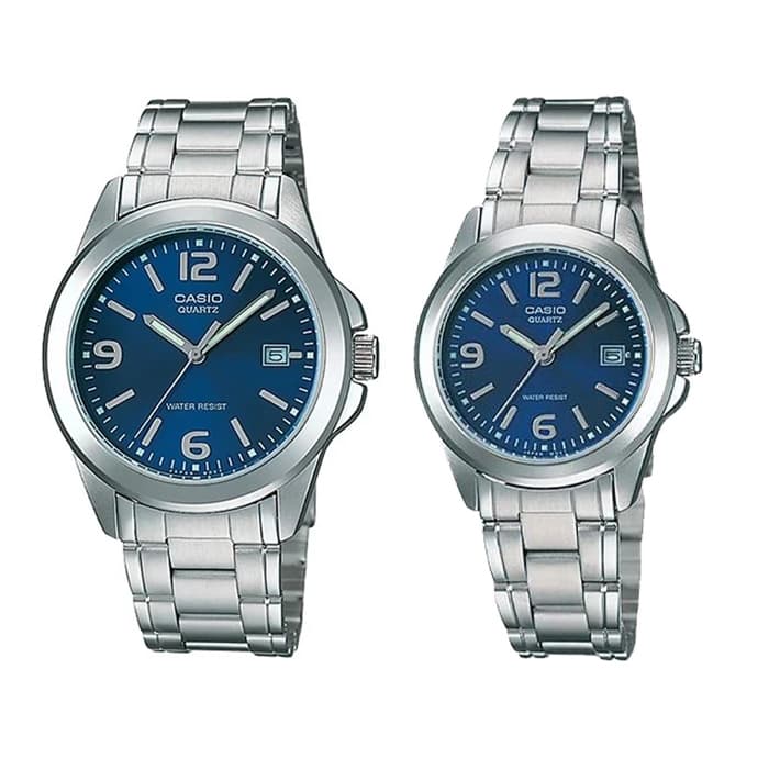 ساعت ست کاسیو مدل CASIO MTP/LTP-1215A-2A