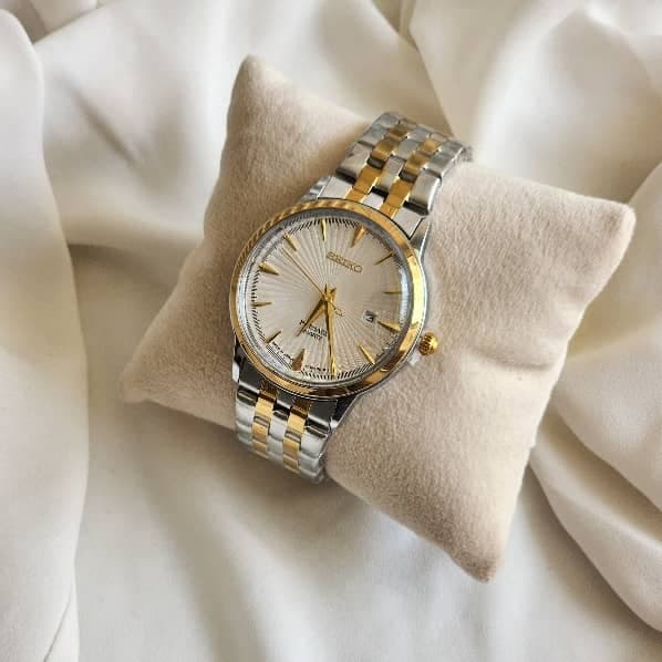 ساعت سیکو (SEIKO) مردانه صفحه سفید