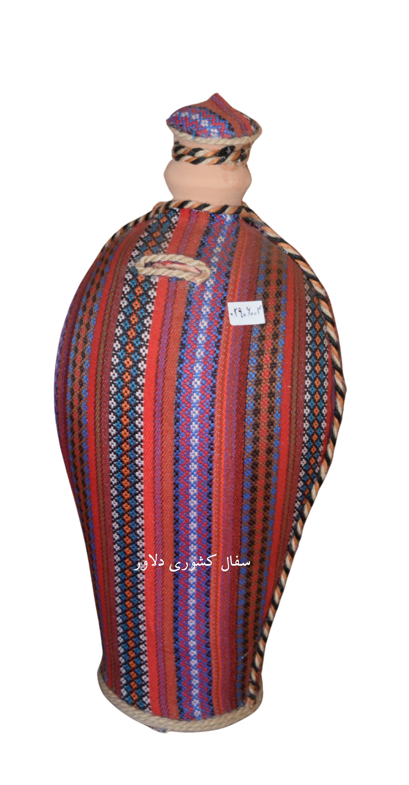 قلک سفالی طرح جاجیمی