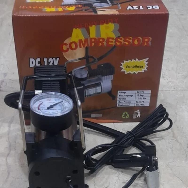 پمپ باد (کمپرسور) تک سیلندر مدل DC12V