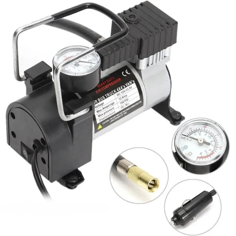 پمپ باد (کمپرسور) تک سیلندر مدل DC12V — تصویر ۲