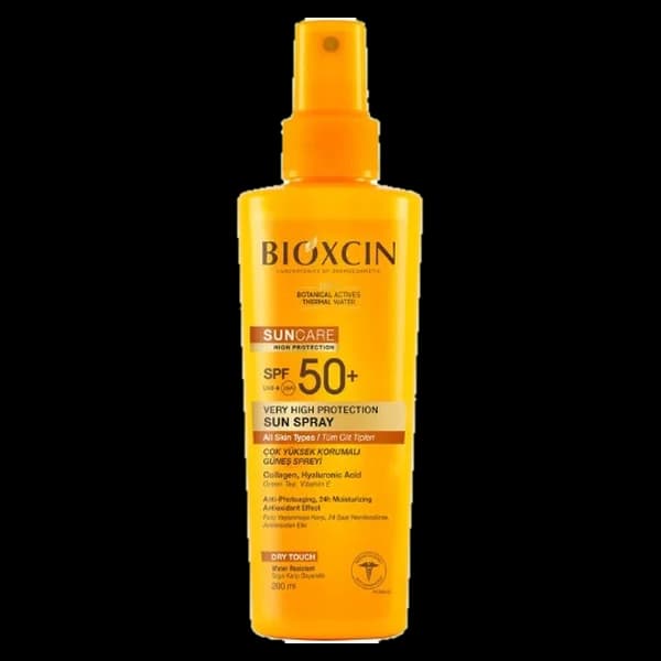 اسپری ضدآفتاب بیوکسین مدل Very High Protection Sun Spray حجم 200 میلی‌لیتر