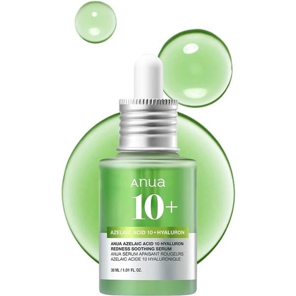 سرم ضدقرمزی آنوا مدل Azelaic Acid 10 Hyaluron حجم 30 میلی‌لیتر — تصویر ۲
