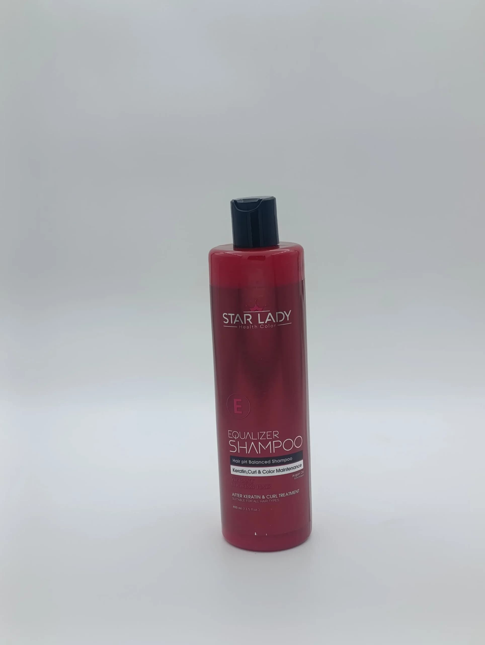 شامپو اکوالایزر استارلیدی Starlady حجم ۴۰۰ میل | متعادل کننده pH مو، مناسب موهای کراتین و فر