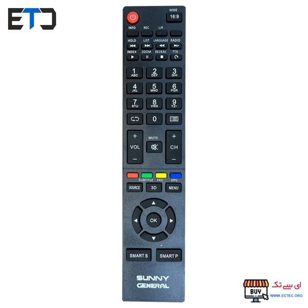 کنترل تلویزیون سانی SUNNY TV