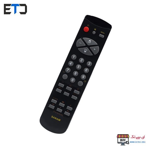 ریموت کنترل تلویزیون صنام Sanam-3F14-0038-039 — تصویر ۲