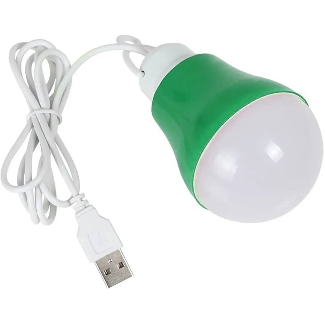 لامپ LED USB مهتابی – سبز – پک ضعیف — تصویر ۹