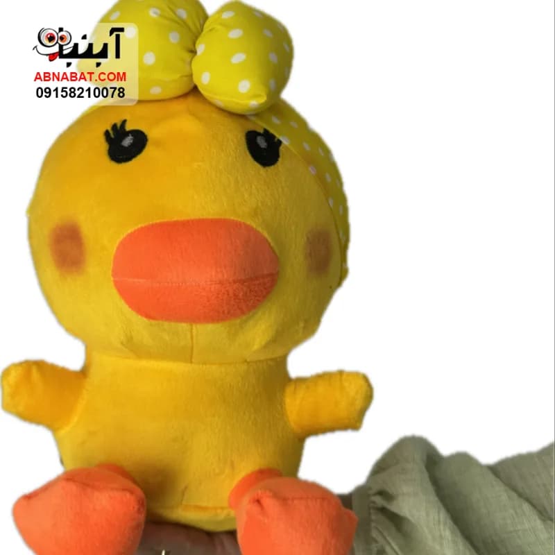 عروسک جوجه تلدار زرد 25 سانتی کد 1521
