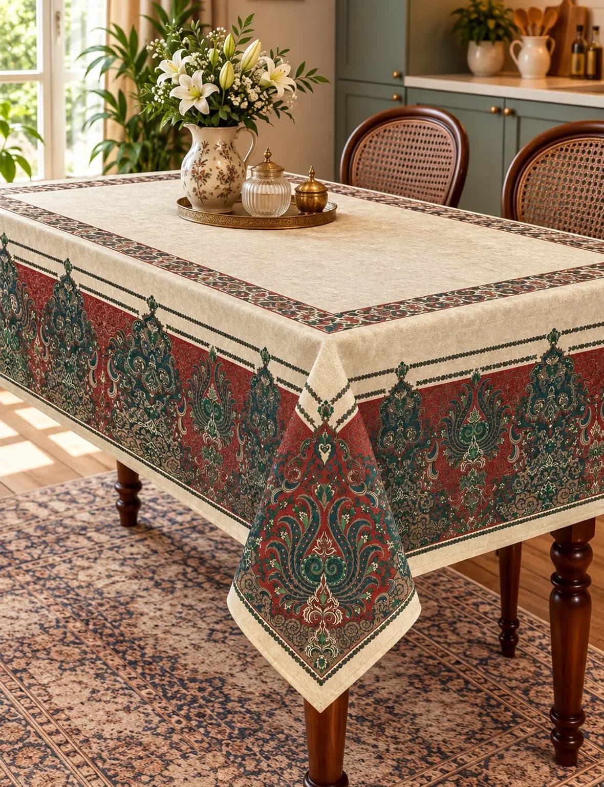 رومیزی طرح ایران دخت