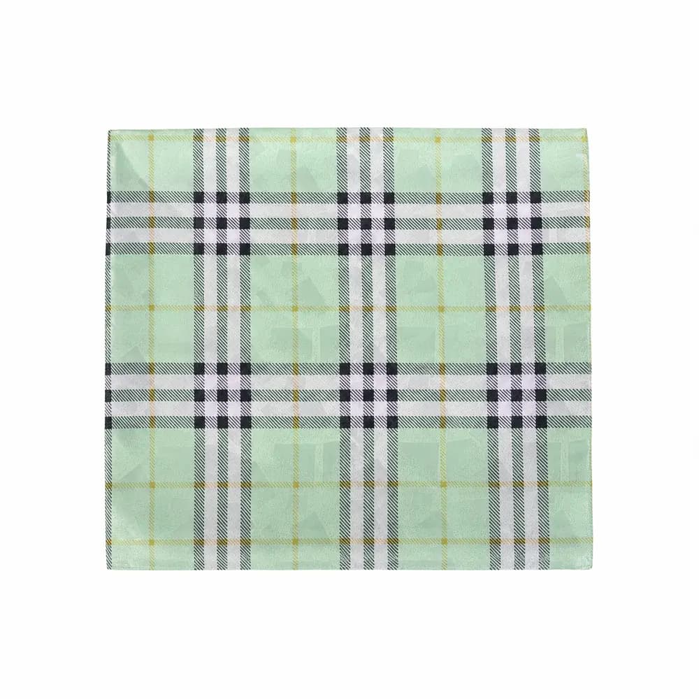 دستمال گردن چهارخونه مردانه طرح Burberry — تصویر ۵