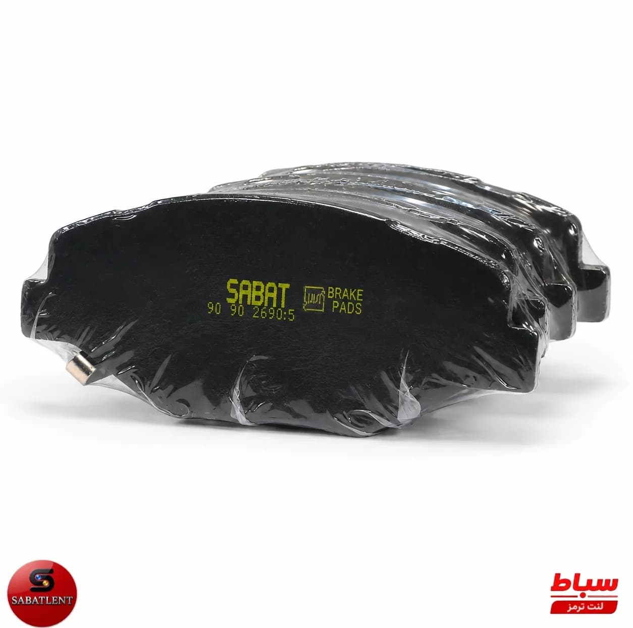 لنت ترمز دیسکی جلو سباط مدل 12200 دو جفت مناسب برای سمند ملی ، دنا — تصویر ۲
