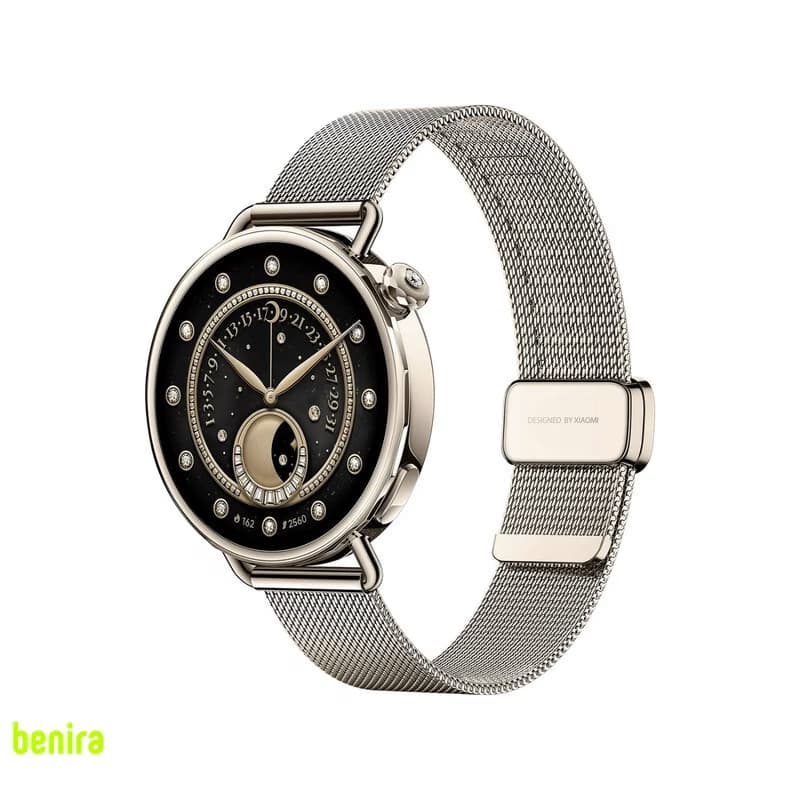 ساعت هوشمند 41 میلیمتری شیائومی مدل Watch S4 با بند سیلیکونی، سازگار با اندروید 8.0 به بالا و iOS 14 به بالا — تصویر ۴