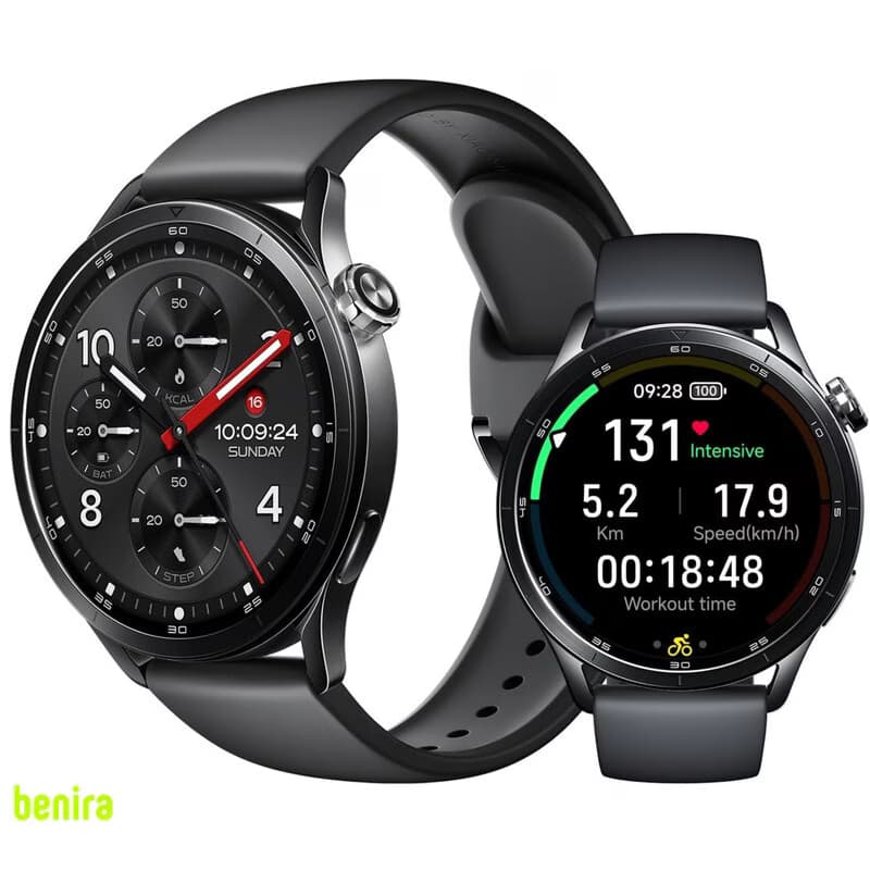 ساعت هوشمند 46 میلیمتری شیائومی مدل Watch S5 با بند سیلیکونی — تصویر ۴