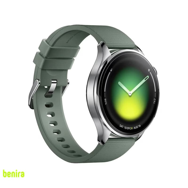 ساعت هوشمند 47 میلیمتری شیائومی مدل Watch 5 با بند سیلیکونی، سازگار با اندروید 8.0 به بالا — تصویر ۶