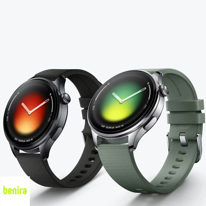 ساعت هوشمند 47 میلیمتری شیائومی مدل Watch 5 با بند سیلیکونی، سازگار با اندروید 8.0 به بالا — تصویر ۵