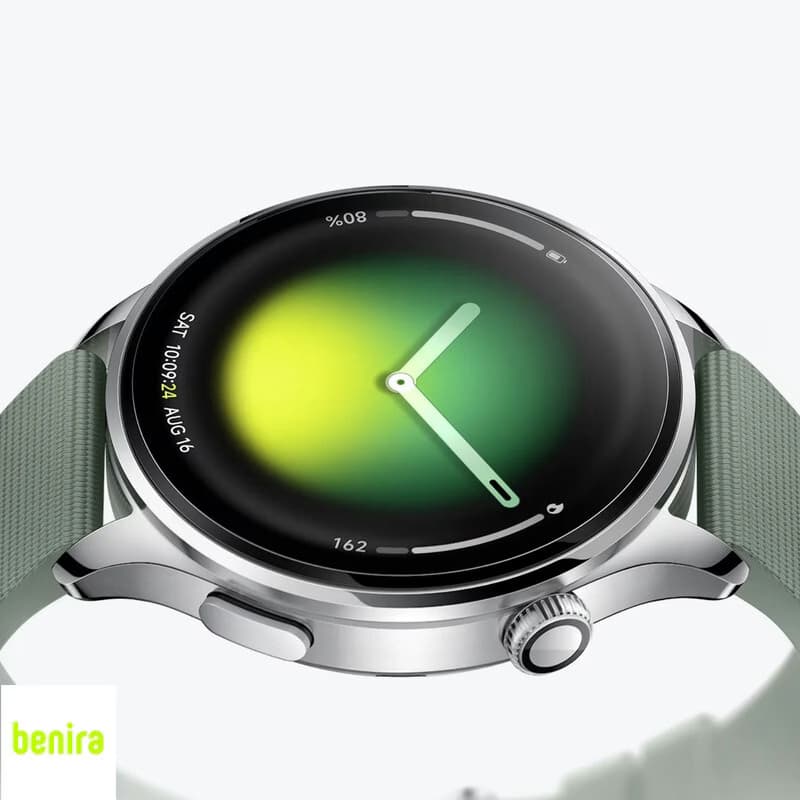 ساعت هوشمند 47 میلیمتری شیائومی مدل Watch 5 با بند سیلیکونی، سازگار با اندروید 8.0 به بالا — تصویر ۸